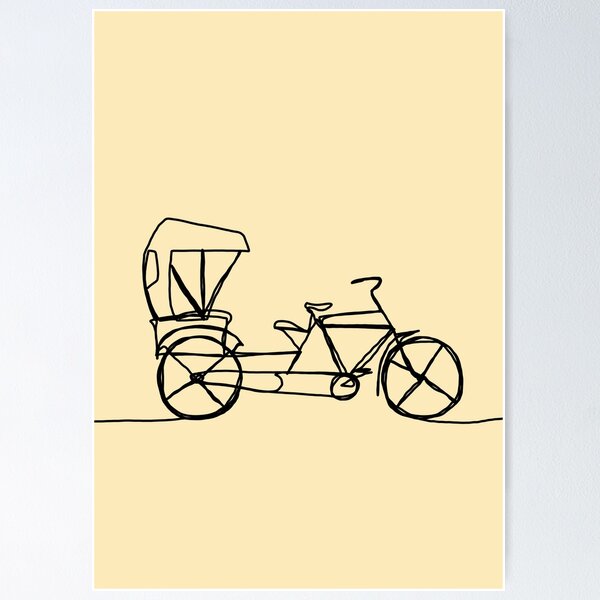 Item preview, Carrito de ciclo indio designed and sold by apudpir8.