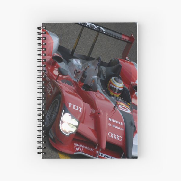 Audi R15 Spiral Notebook