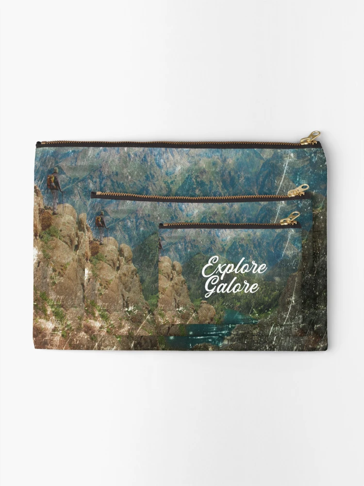 Aperçu 2 sur 4. Pochette avec l'œuvre Explorez Galore - RaptureMerch créée et vendue par RaptureTees.