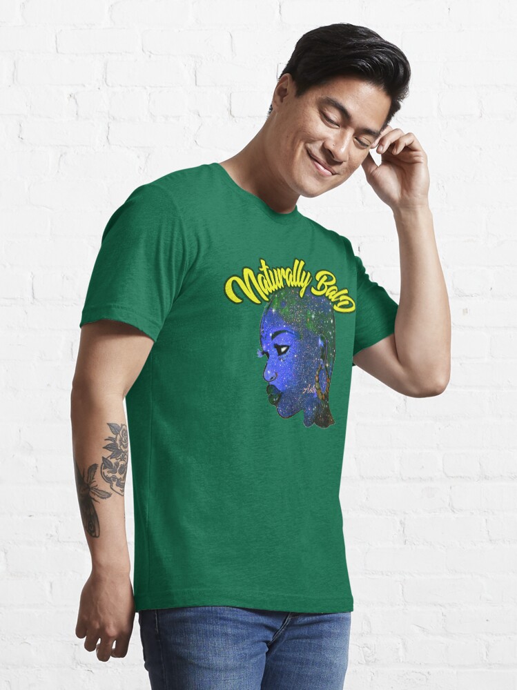 Alternate view of Afrocentric Naturally Bald & Bold African Women Queen Essential T-Shirt