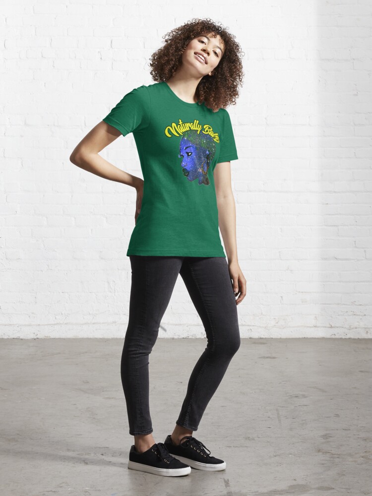 Alternate view of Afrocentric Naturally Bald & Bold African Women Queen Essential T-Shirt