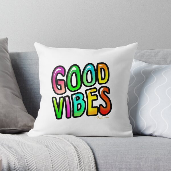 good vibes pillow target