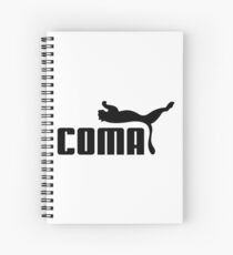 Coma Puma Spiral Notebook
