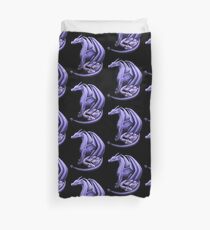 Purple Dragon Family Duvet Cover