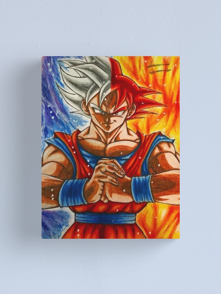 Goku Black Split Print 