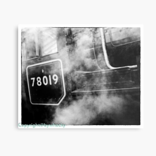 78019 gets steamed up Metal Print