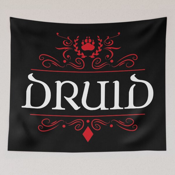 Item preview, Druid Game Night Uniform Tabletop RPG Character Classes Series designed and sold by pixeptional.