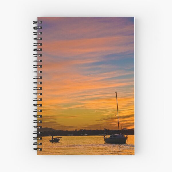 Item preview, Yacht on Noosa River at sunset 7 designed and sold by Jaxybelle.