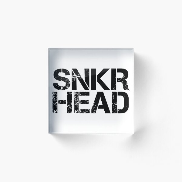 Sneakerhead Acrylic Block