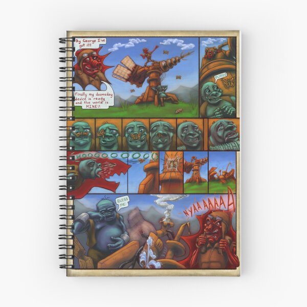 Item preview, The Misadventures of Ziff and Onk designed and sold by Matt Katz.