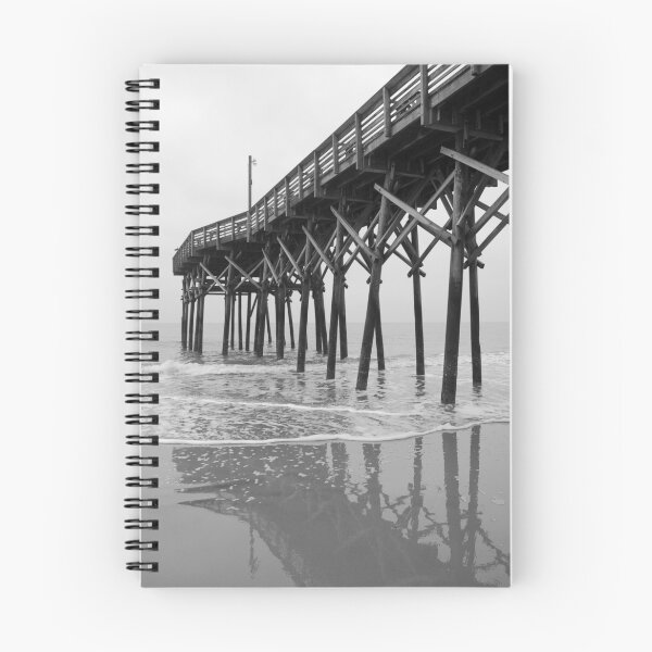 Item preview, Myrtle Beach Pier - B&W designed and sold by JimSanders.