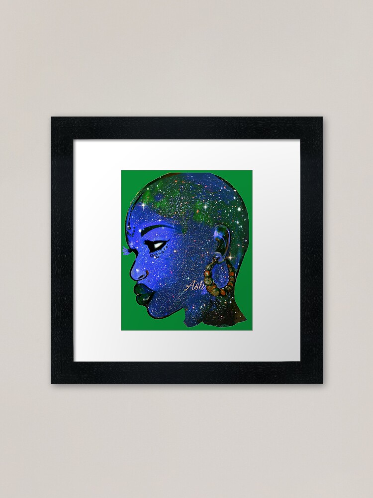 Alternate view of Naturally Bald Woman And Bold Beautify Made Queen Framed Art Print