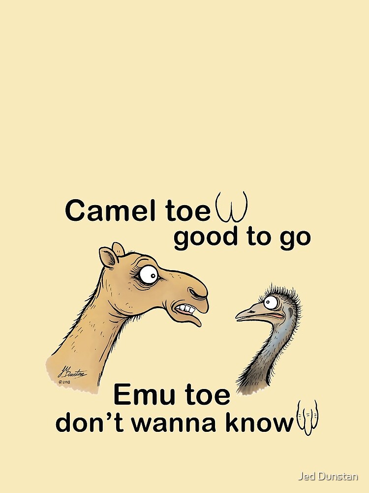 Camel toe, good to go emu toe, don't wanna know. | Mini Skirt