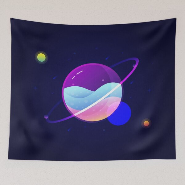Item preview, Glowy Glass Planet designed and sold by lowercasev.