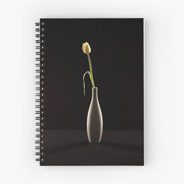 Item preview, white tulip in vase designed and sold by purpleminx.