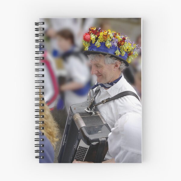 Artikelvorschau, Obby Oss Accordion Player entworfen und verkauft von M G Pettett.