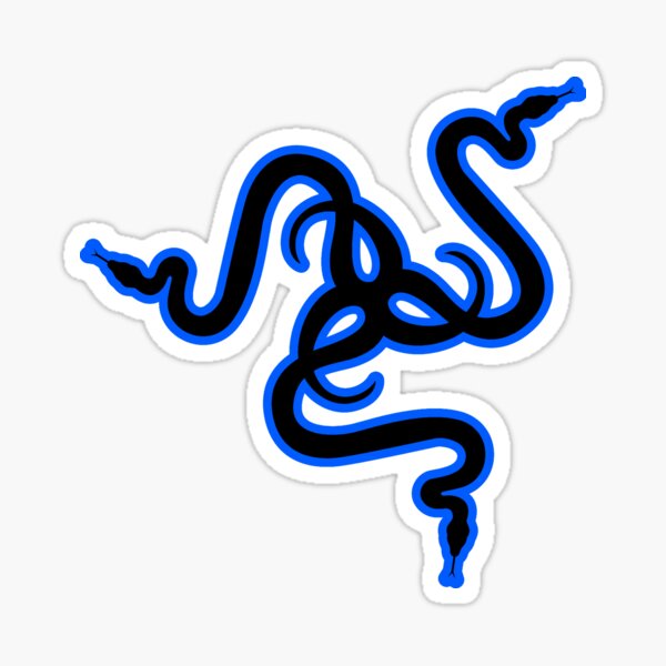 Logo Razer Blue Sticker