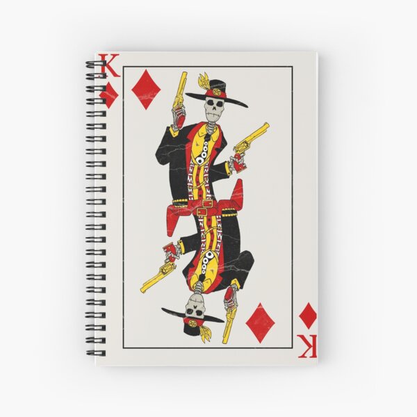 King of Diamonds Spiral Notebook
