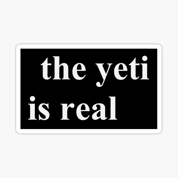 Item preview, the yeti is real designed and sold by studious.