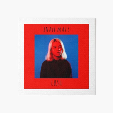 Snail Mail – Lush album cover Art Board Print