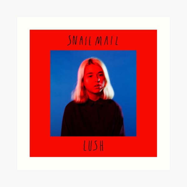 Snail Mail – Lush album cover Art Print