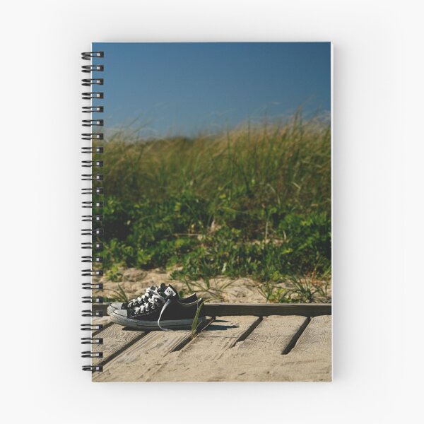 Item preview, Converse shoes on dock at beach designed and sold by calgecko.