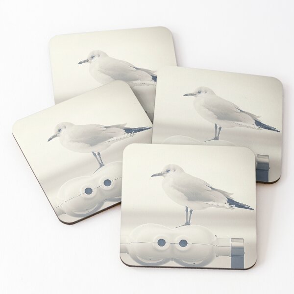 Item preview, Seagull on a tourist binocular designed and sold by Pino 'Delfino' Esposito.