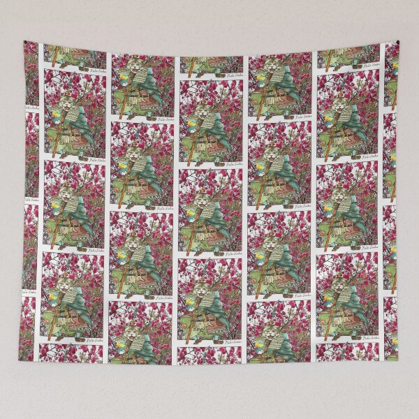 Item preview, Sakura Samurai Cat designed and sold by felissimha.