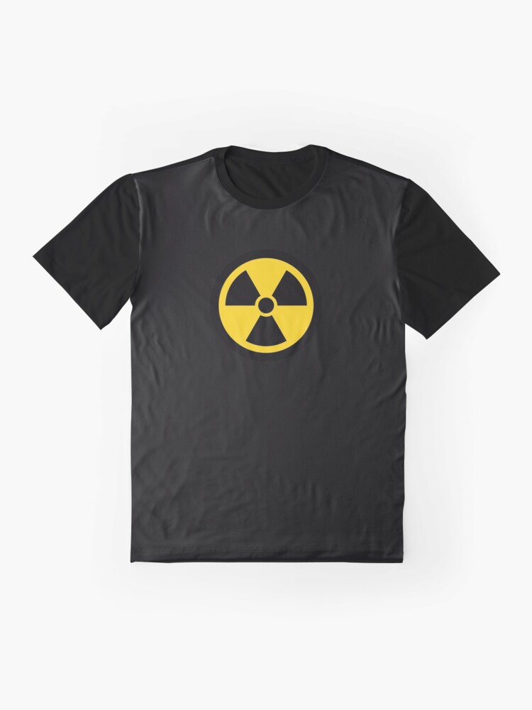 Thumbnail 4 von 5, Grafik T-Shirt, Strahlungswarnung designt und verkauft von avidfan2000.