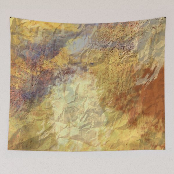Item preview, Golden Textures with Purple and Rust Accents designed and sold by Jessielee72.