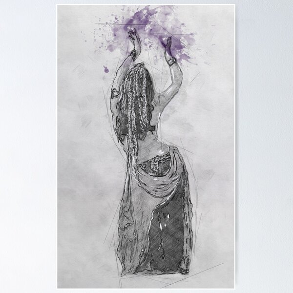 Item preview, Belly dancing study 2 designed and sold by Nora Gad.