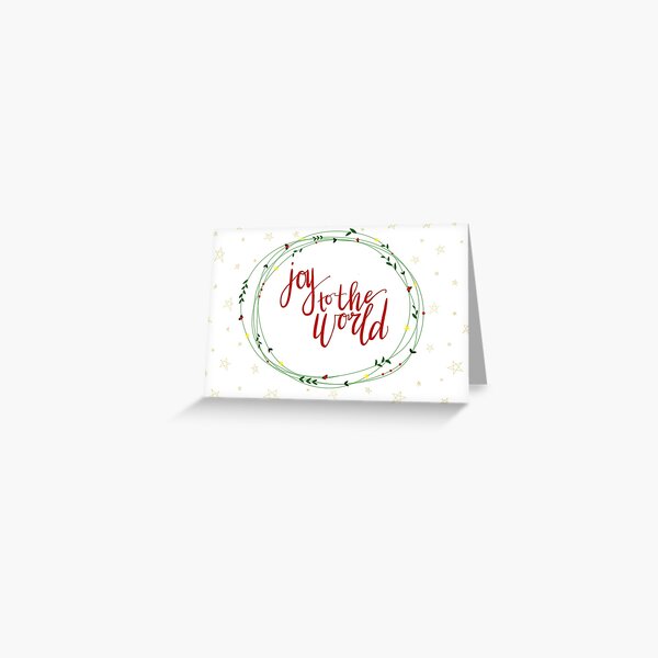 Item preview, Joy to the World designed and sold by Black Cat Artistry.