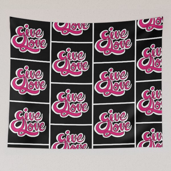 Item preview, Give Love - Brush Script Typography designed and sold by ptelling.