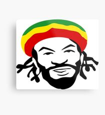 Rastafari Metalldruck