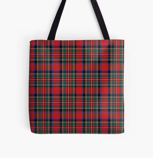 tartan stuart outlander All Over Print Tote Bag