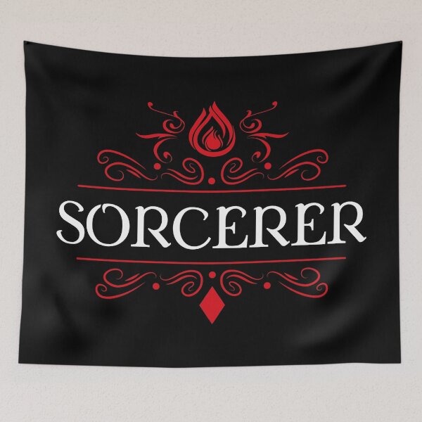 Item preview, Sorcerer Game Night Uniform Tabletop RPG Character Classes Series designed and sold by pixeptional.