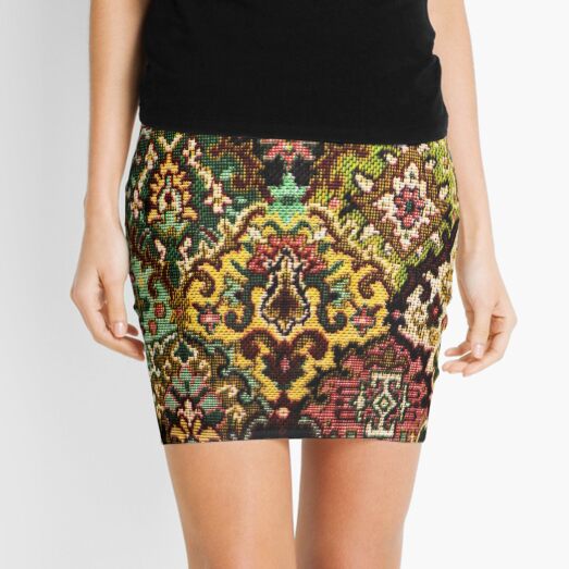 Tapestry Mini Skirt