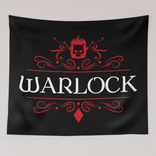 Item preview, Warlock Game Night Uniform Tabletop RPG Character Classes Series designed and sold by pixeptional.