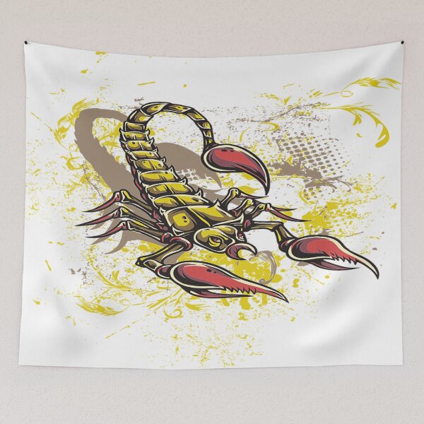 Item preview, Cartoon Scorpion designed and sold by leen12 Art Designs Prints.