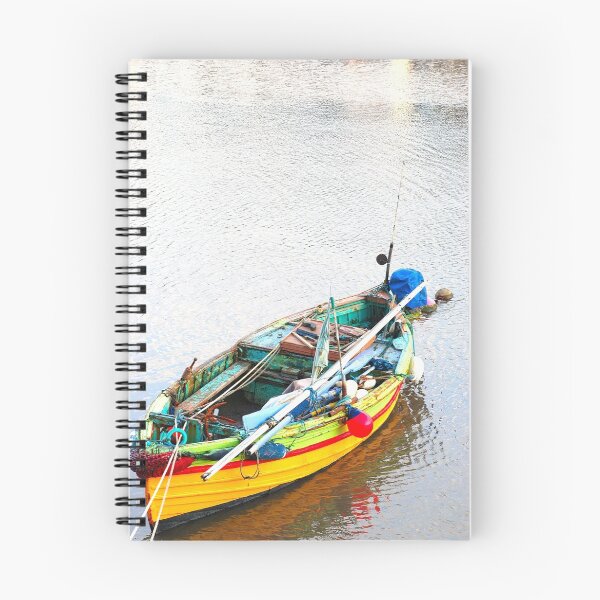 Item preview, Yellow boat  designed and sold by Fiona Pearson.