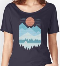 Cabin In The Snow Women's Relaxed Fit T-Shirt