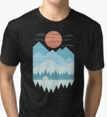 Cabin In The Snow Tri-blend T-Shirt