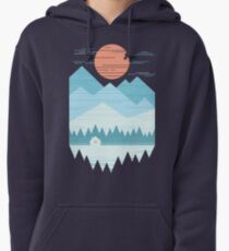 Cabin In The Snow Pullover Hoodie