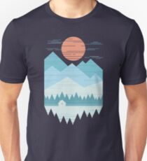 Cabin In The Snow Unisex T-Shirt