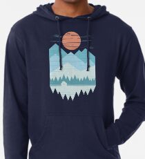 Cabin In The Snow Lightweight Hoodie