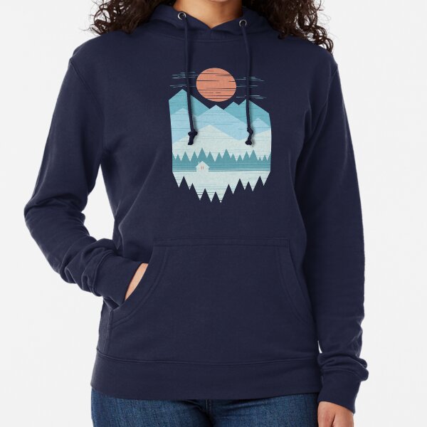 Cabin In The Snow Lightweight Hoodie