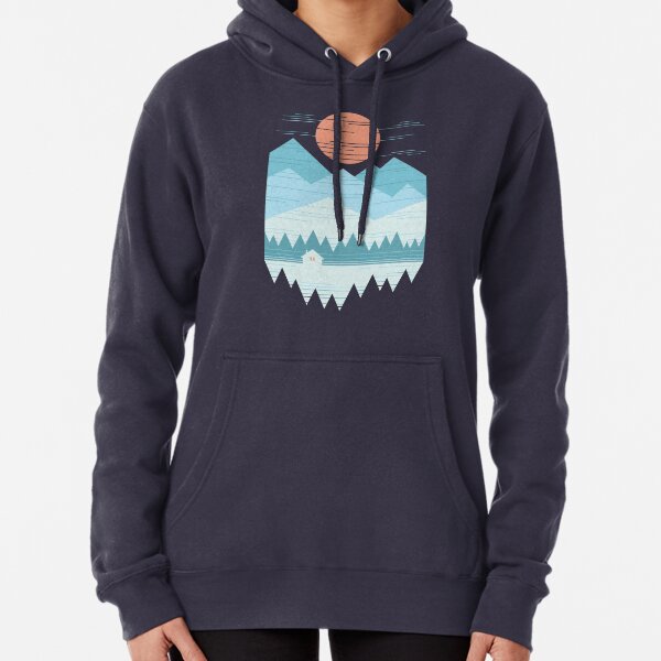 Cabin In The Snow Pullover Hoodie