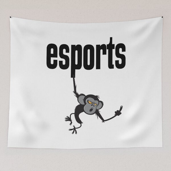 Item preview, Esports Monkey I Love E-Sports E Sports Electronic Sports designed and sold by ProjectX23.