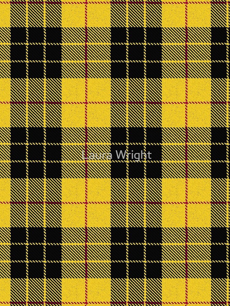 Clan MacLeod Tartan by laurathedrawer