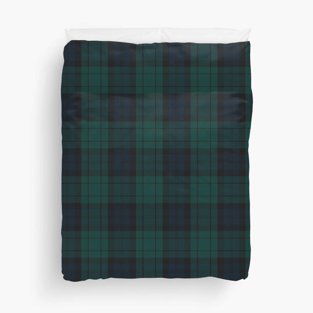 black watch duvet cover